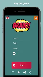 bravo - friend game iphone screenshot 1