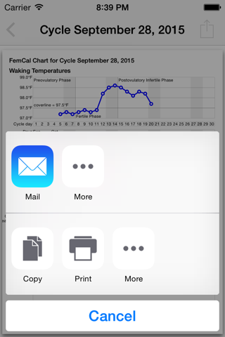 FemCal: The Fertility Calendar screenshot 4