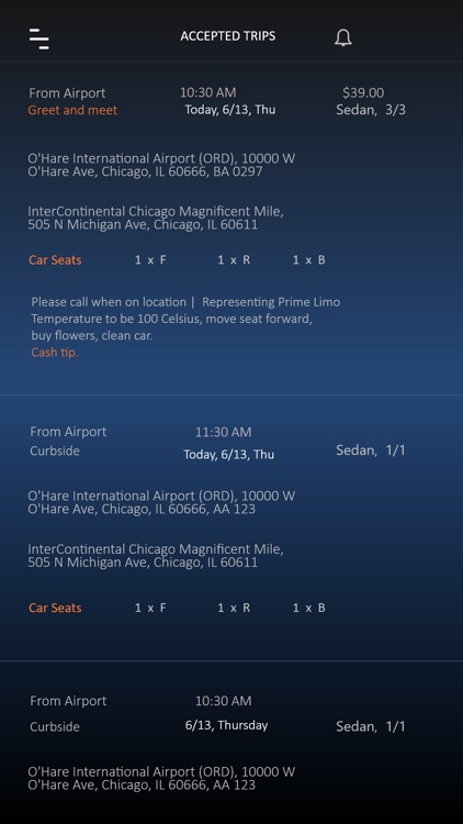 Echo Limousine Driver