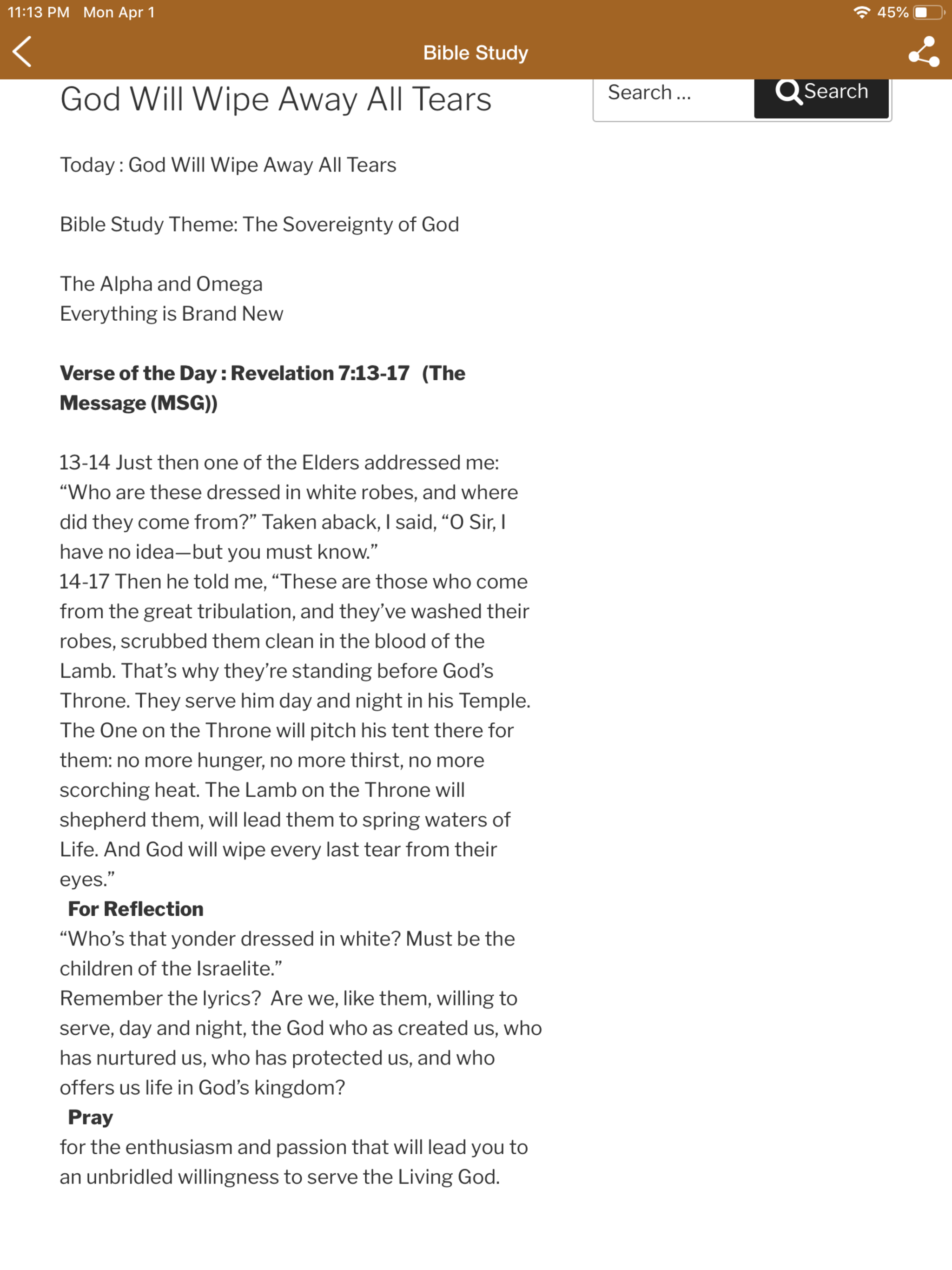 Daily Bible Studies screenshot 8