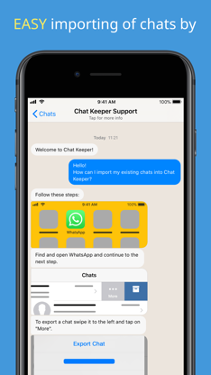 Chat Keeper screenshot 3