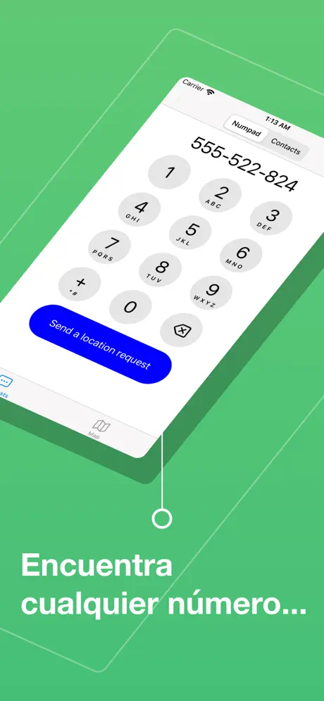 Phone number location tracker