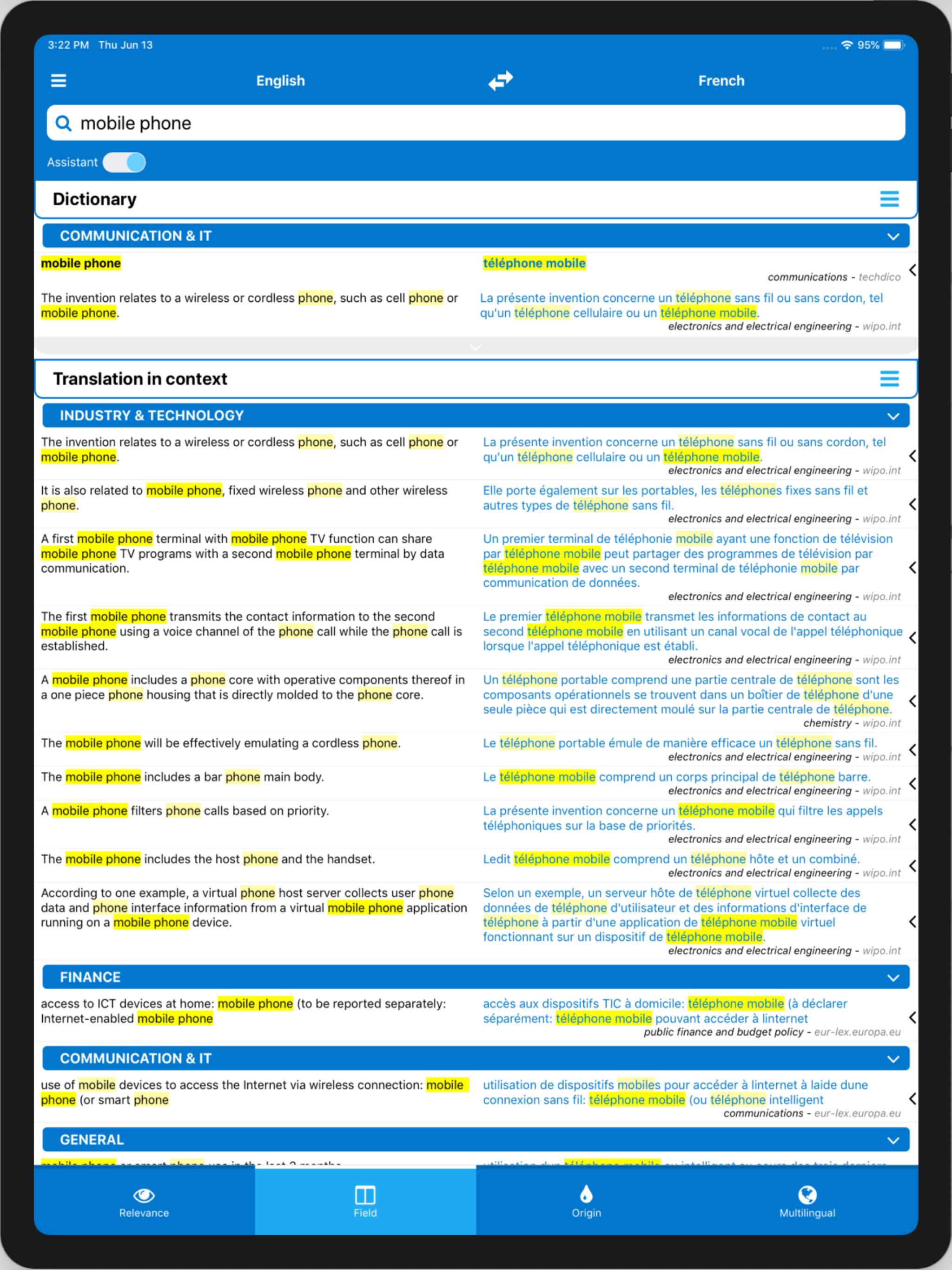 Technical Translation Techdico screenshot 14