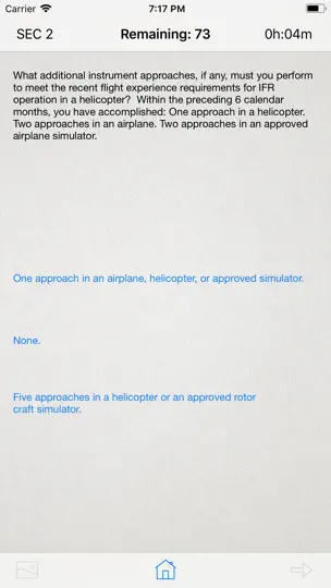 Captura de pantalla de Instrument Rating - Helicopter en iPhone 3