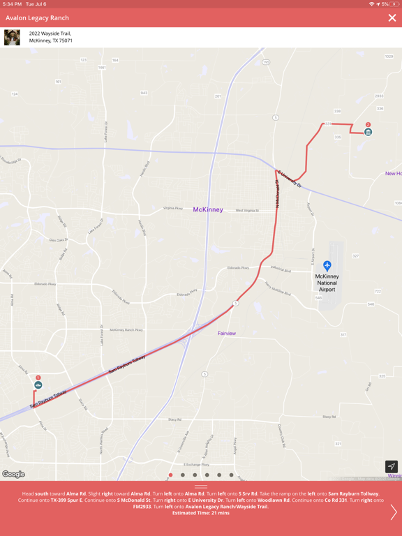 McKinney TX! iPad screenshot 10 - Travel app