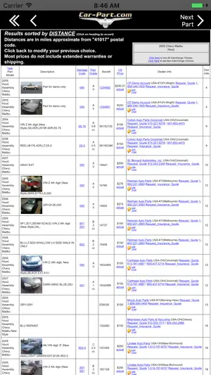 Car-Part.com Auto Parts Market screenshot 2