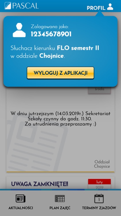 PASCAL - Szkoły za darmo!