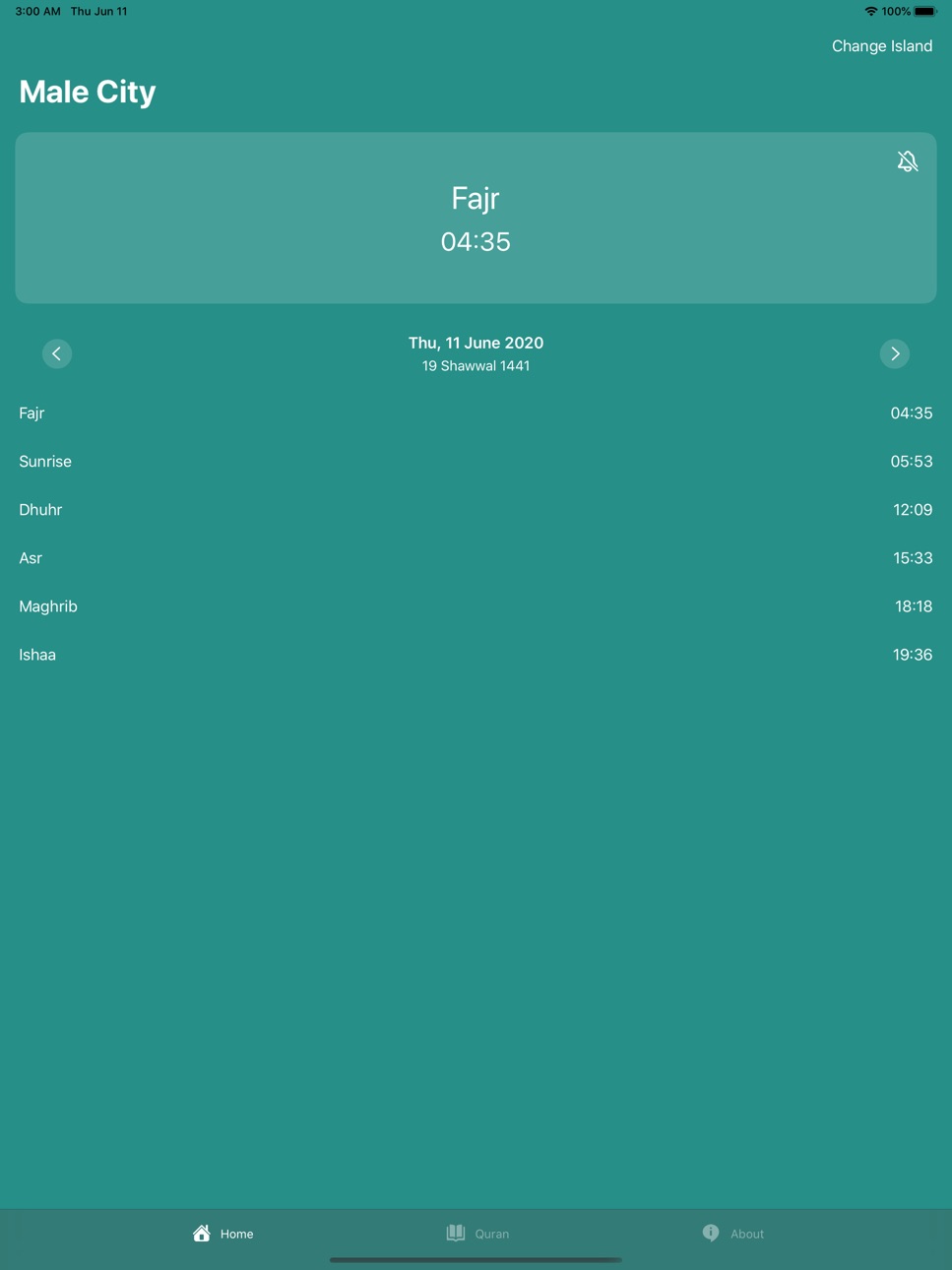 iPad screenshot