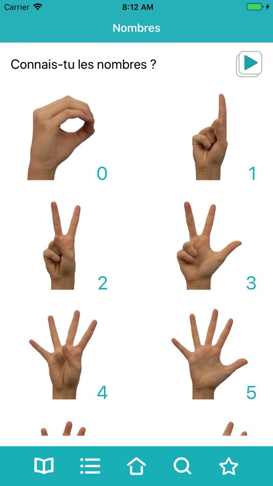 #7. DICO LSQ (iOS) 由: Regroupement des parents et amis des enfants sourds et malentendants franco-ontariens (RESO)