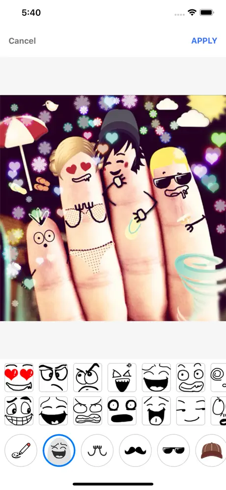 Cool Finger Faces - Photo Fun!