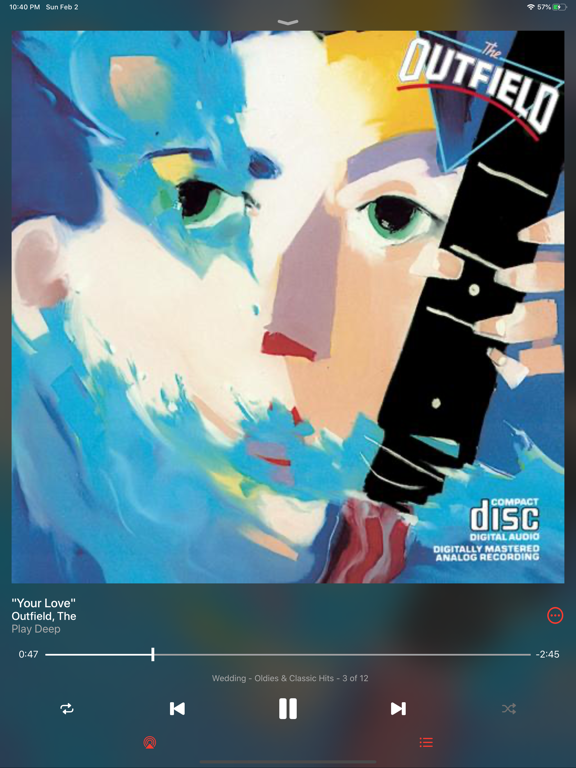 vinylcloud iPad screenshot 2 - Music app