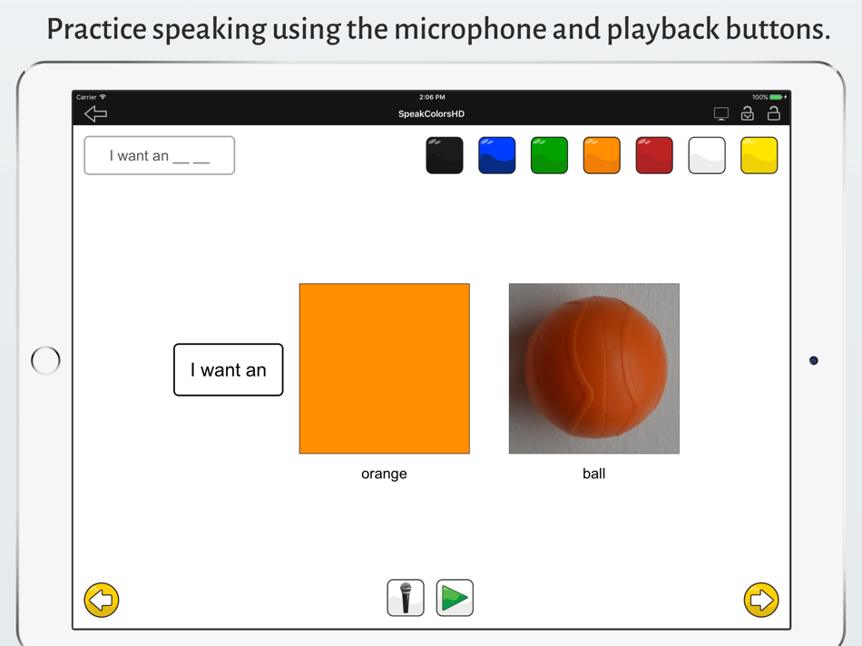 #3. SpeakColorsHD (iOS) Podle: RWH Technology, LLC
