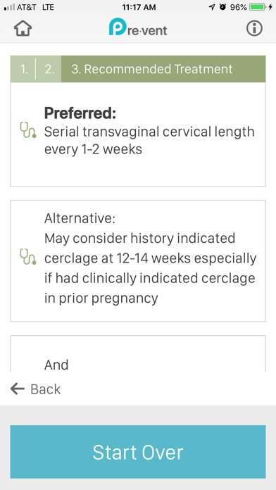 Pre-vent iPhone screenshot 9 - Medical app