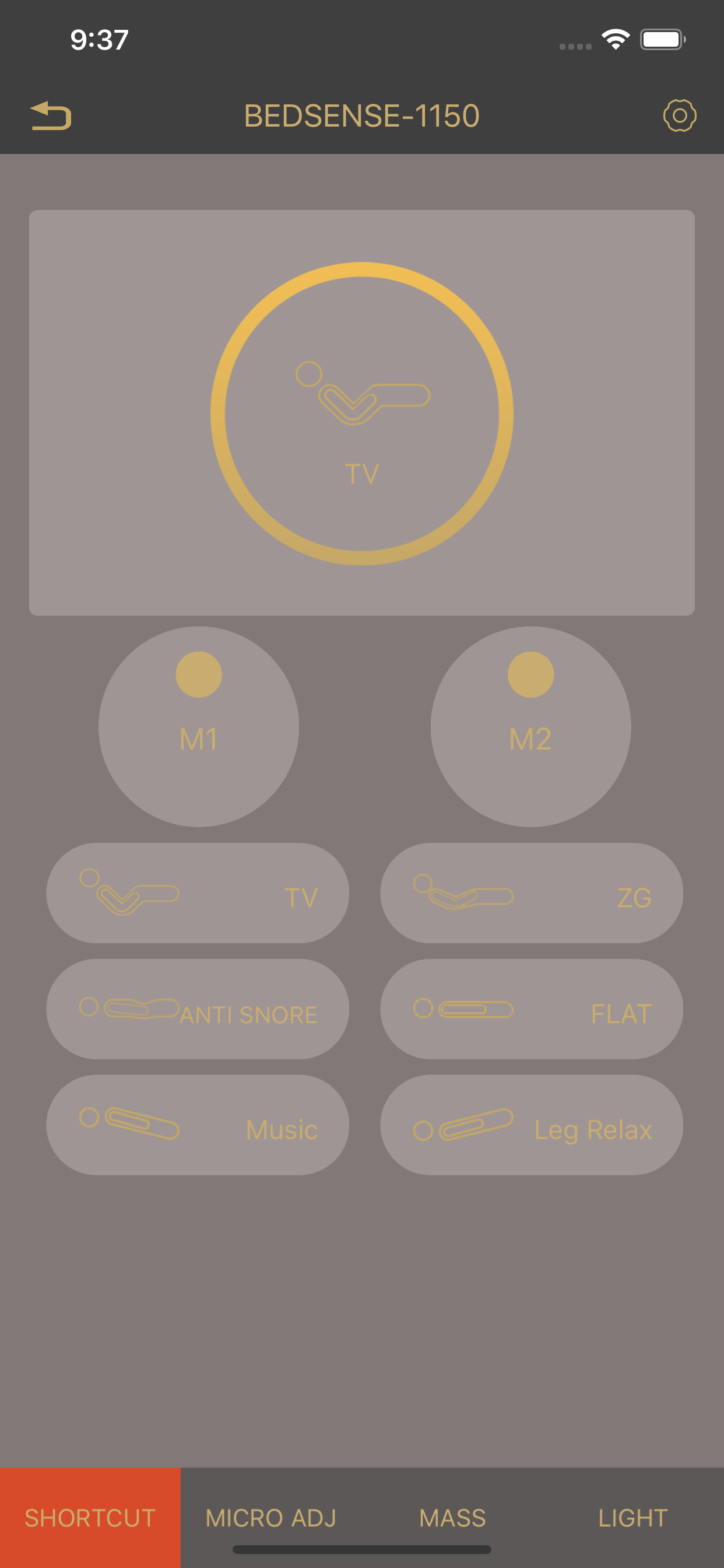 Bedsense Adjustable bed screenshot 3