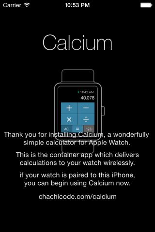Calcium: The Watch Calculator screenshot 2