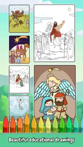 Game screenshot Bible coloring book game apk