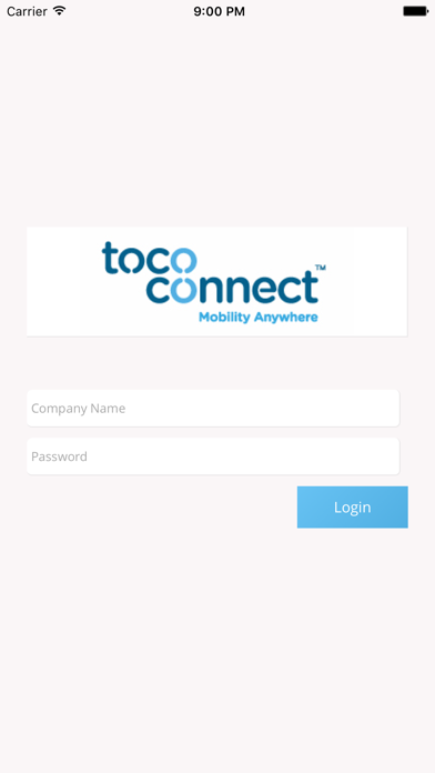 Toco Connect Screenshot