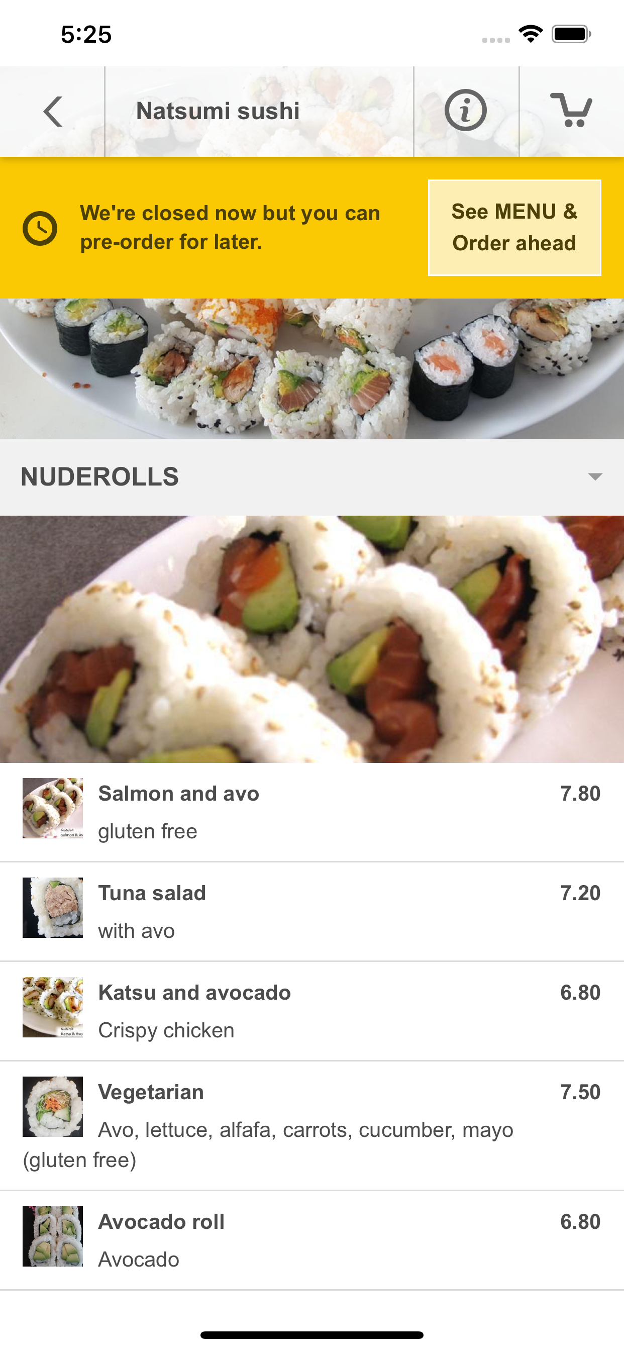 Natsumi sushi