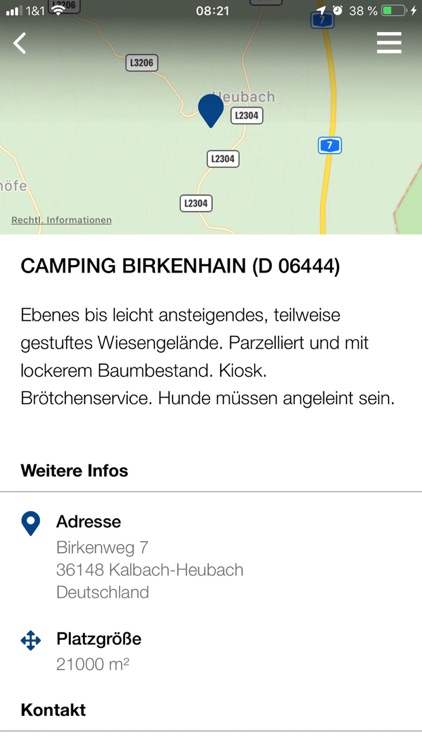VISTA POINT Camping-App screenshot-5