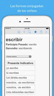diccionario español. iphone screenshot 4