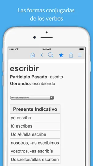 Скриншот Diccionario Español. на iPhone 4