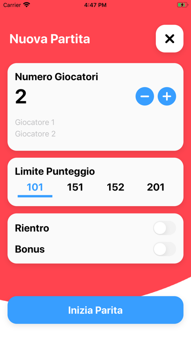 Screenshot #2 pour ContaPunti - Scala40