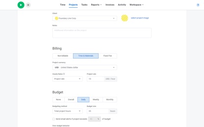 TMetric for Safari screenshot 2