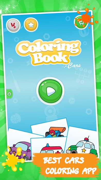 Best coloring book: Cars Screenshot