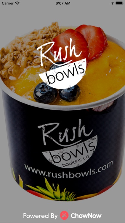 Rush Bowls