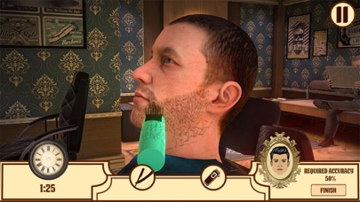 Barber Shop Hair Saloon Sim 3D screenshot 4