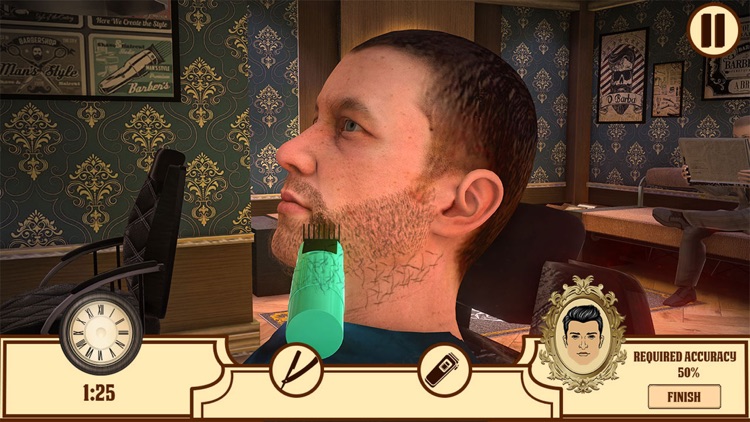 Barber Shop Hair Saloon Sim 3D screenshot-3