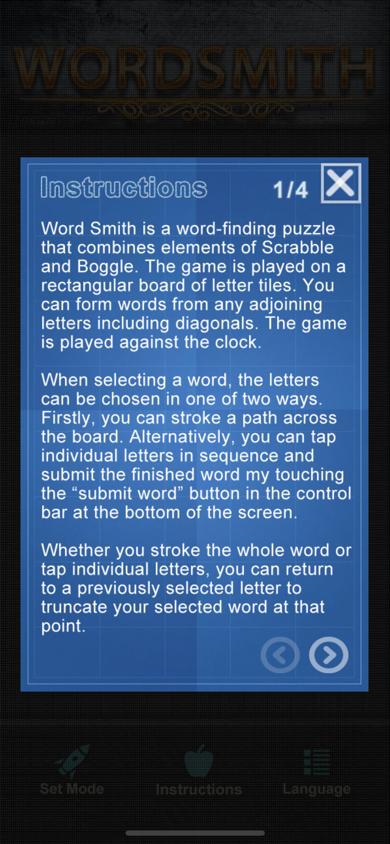 Word Smith Puzzle