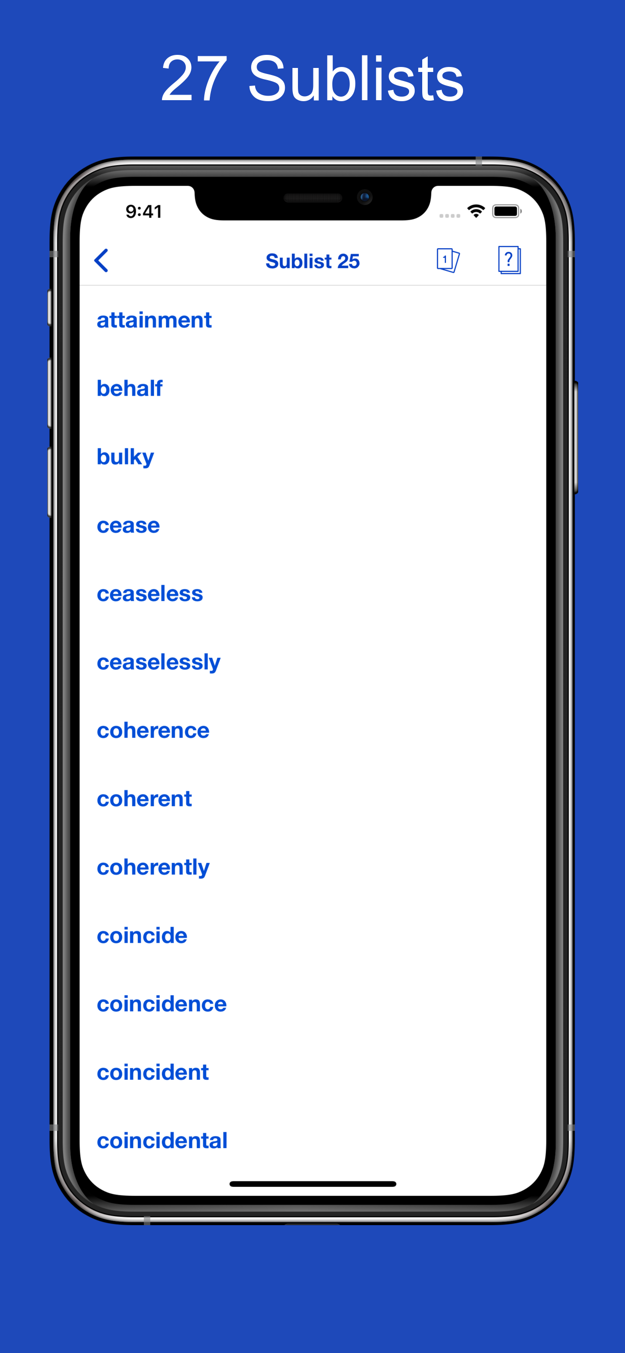 Academic Word List In Use screenshot 8