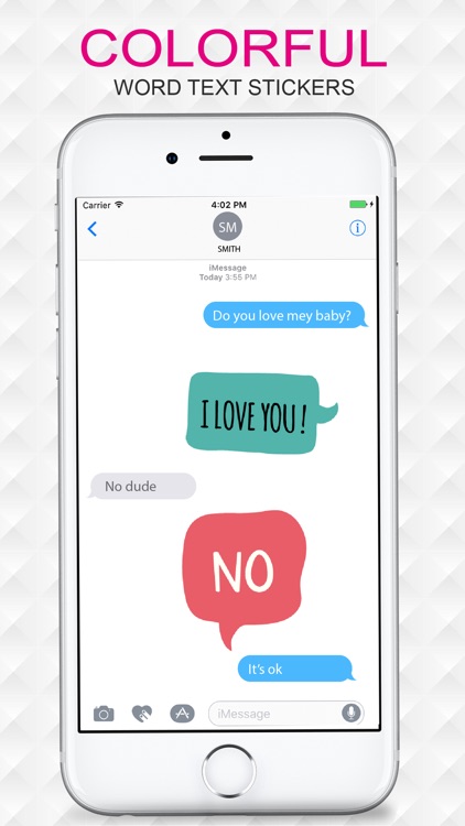 Colorful Text Stickers Pack screenshot-3