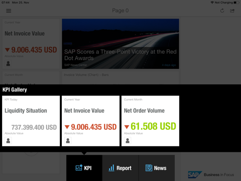 SAP Business in Focus screenshot 2