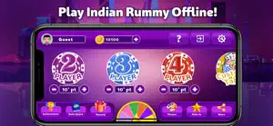 Indian Rummy Offline screenshot #1 for iPhone