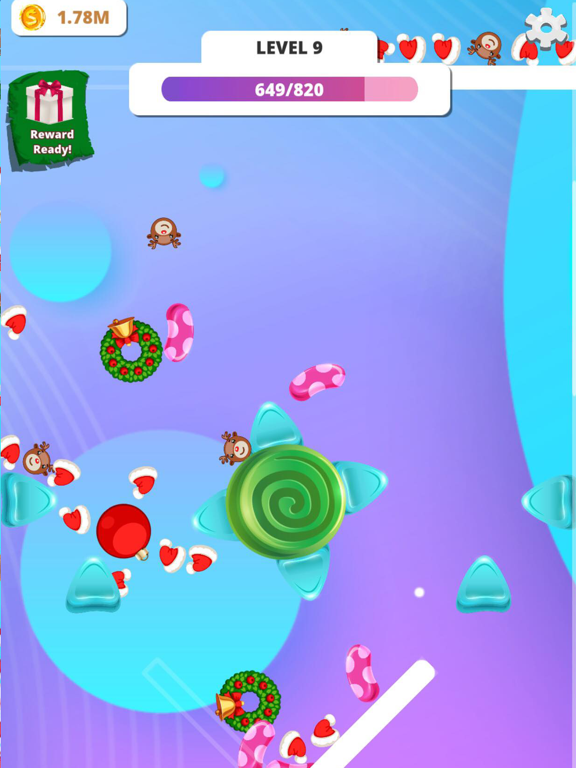 Screenshot #4 pour Santa's Christmas Emoji Drop