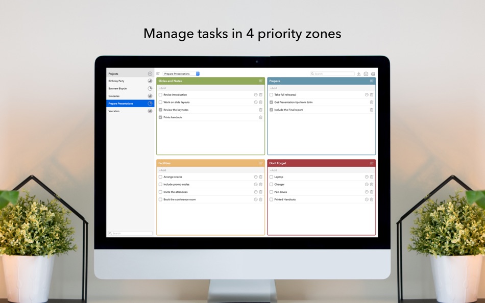 #1. Quadranto - Manage Tasks (macOS) By: Sudip Bag