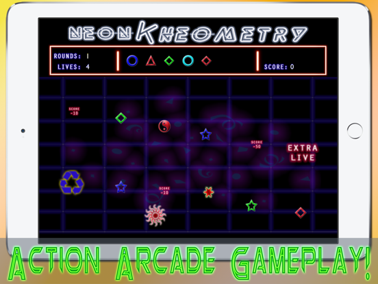 Screenshot #4 pour Neon Kheometry HD