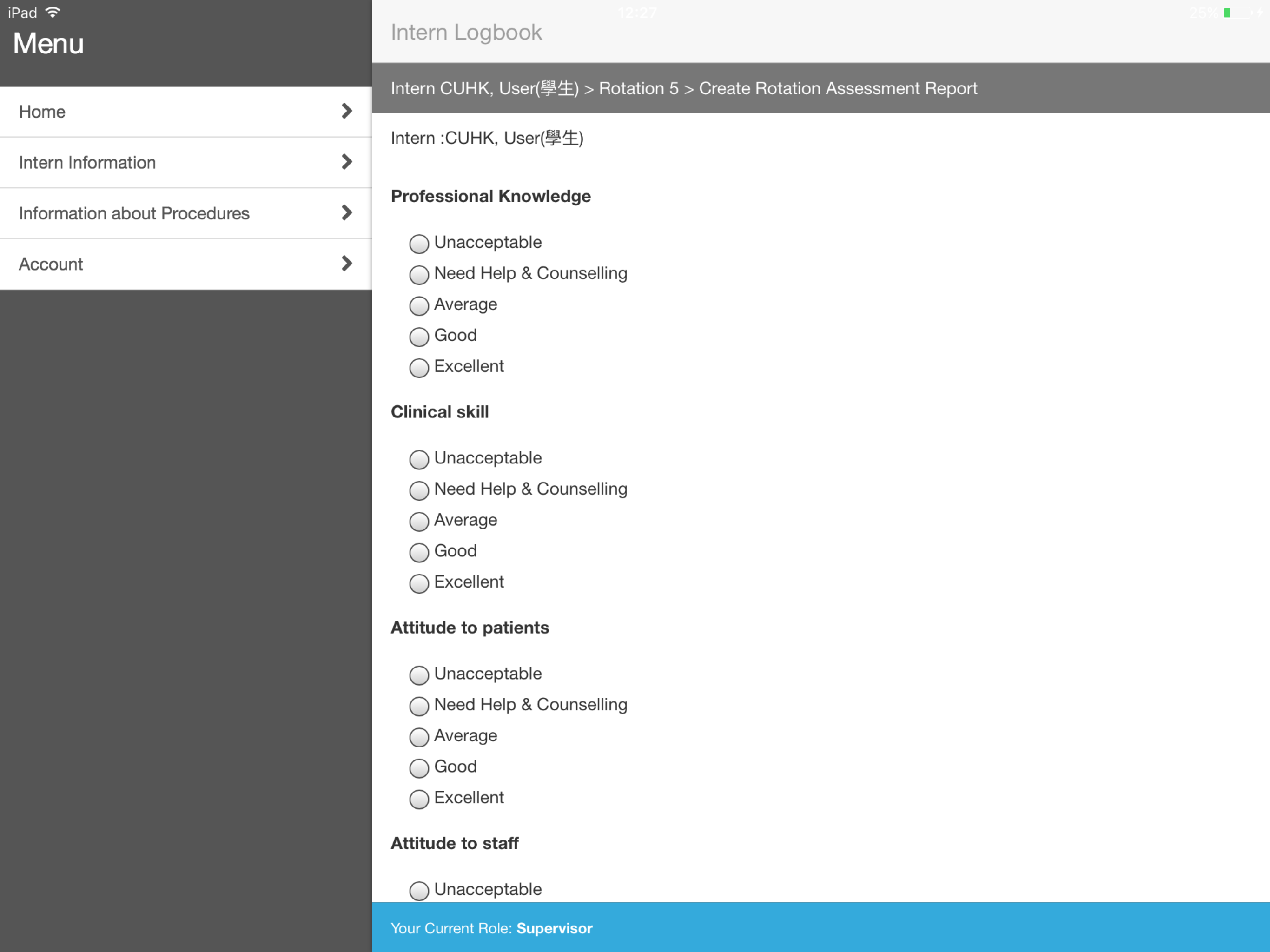 Med. Intern Logbook-Supervisor screenshot 9