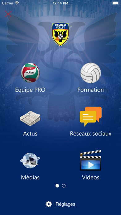 Cambrai Volley Screenshot