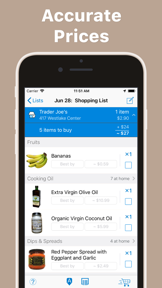 Pantry Check - Grocery List screenshot