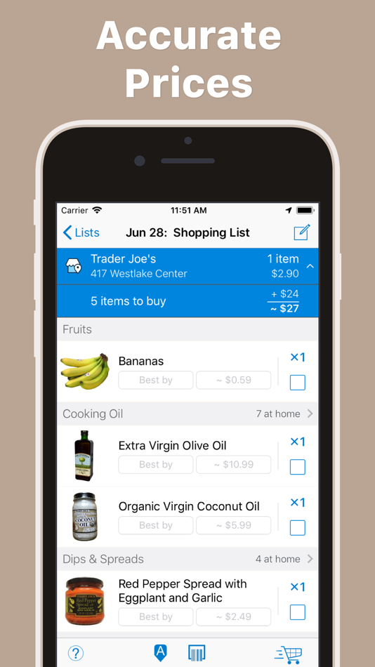 #3. Pantry Check - Grocery List (iOS) 由: Sunroom Labs, LLC