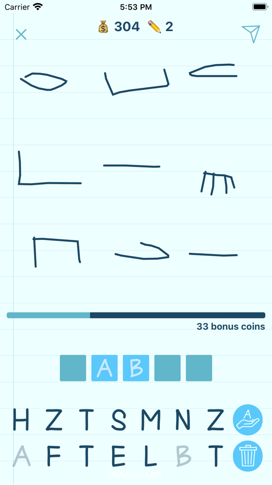 #7. Drawcabulary - Word Draw Game (iOS) 由: kennethcervantes.com