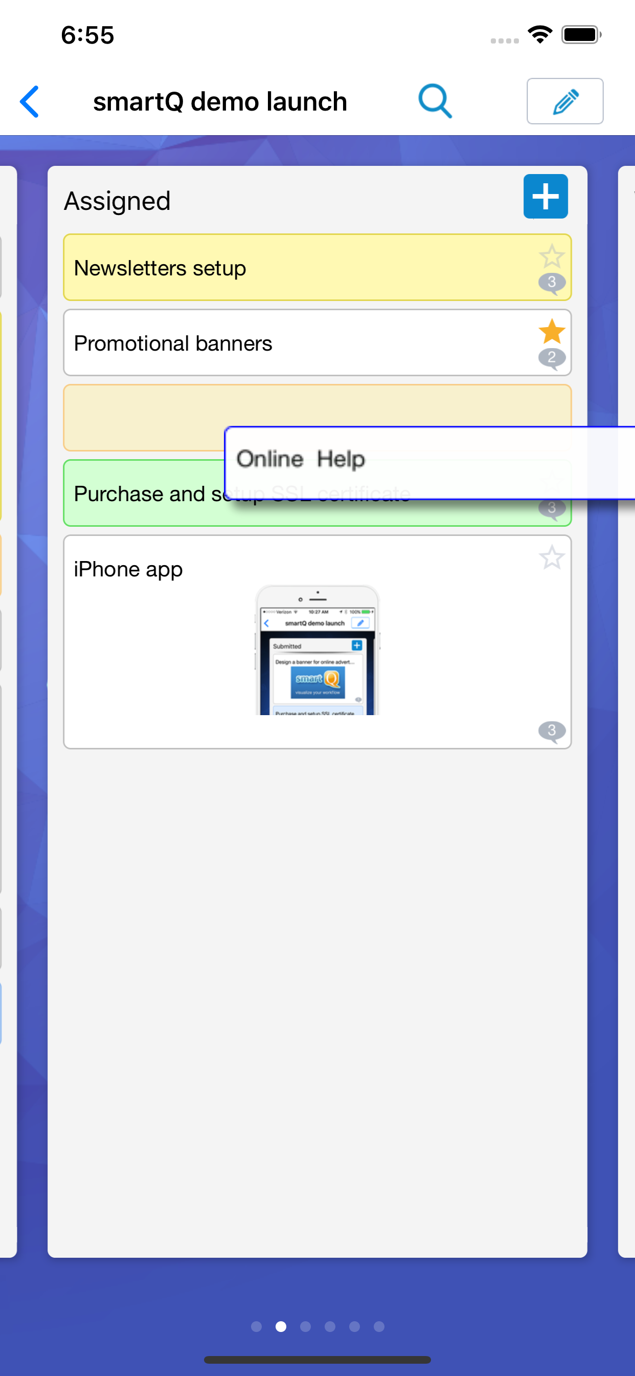 smartQ - workflow management