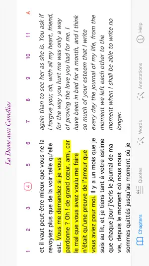 Bilingual French Classics screenshot 4