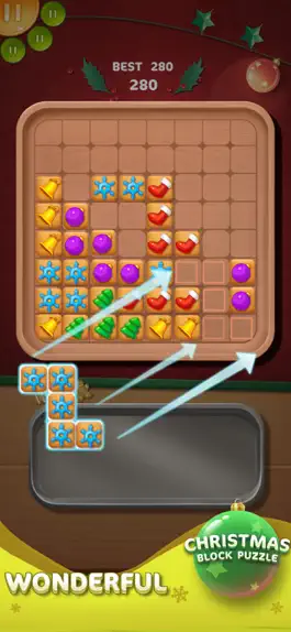 Game screenshot Christmas Block Puzzle apk