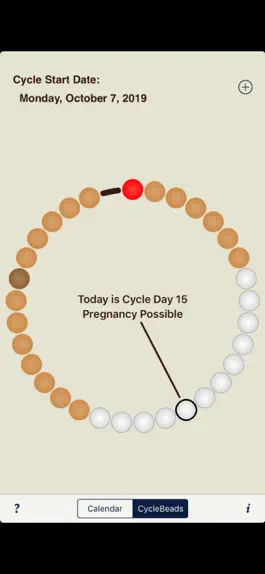 Game screenshot iCycleBeads Period & Ovulation mod apk