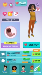 Baby & Mom Idle Life Simulator screenshot