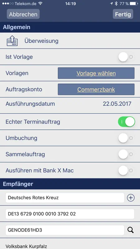 Bank X Mobile 4 screenshot 4 of 8
